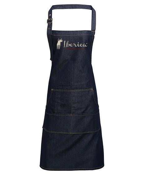 Iberica Spanish Food branded denim apron