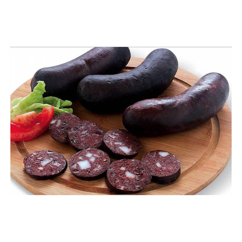 Onion's black pudding for cooking