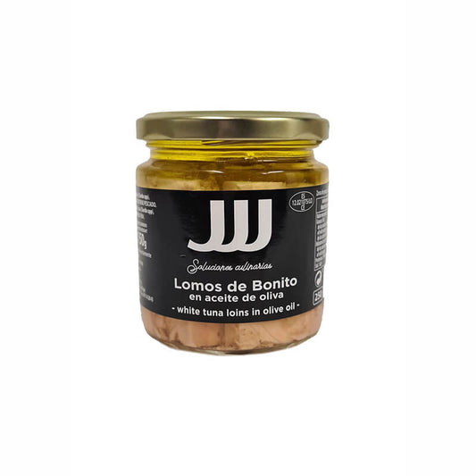 Bonito del Norte, White Tuna Loin Fillets in Olive Oil, 220g jar