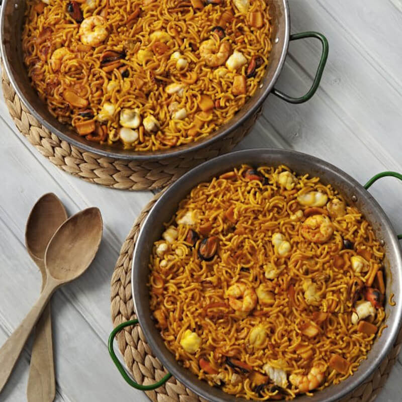 Fideua Noodles, Spanish noddles for paella