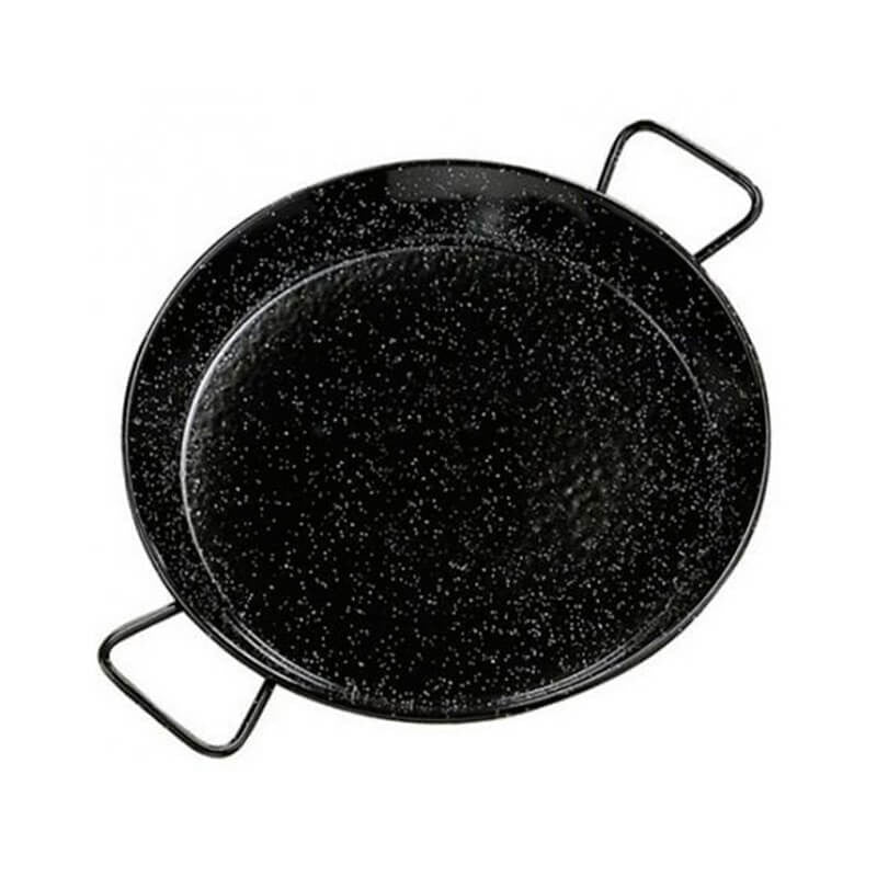 Enamelled Paella Pan, for induction hobs, 34cm