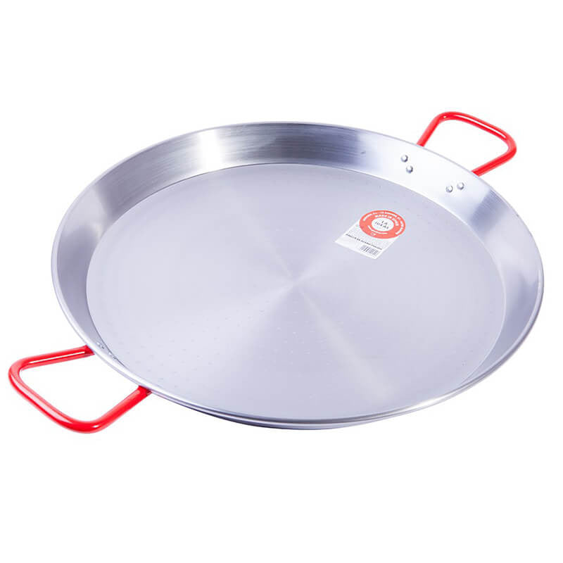 Polished Steel Paella Pan, for 2-3 people