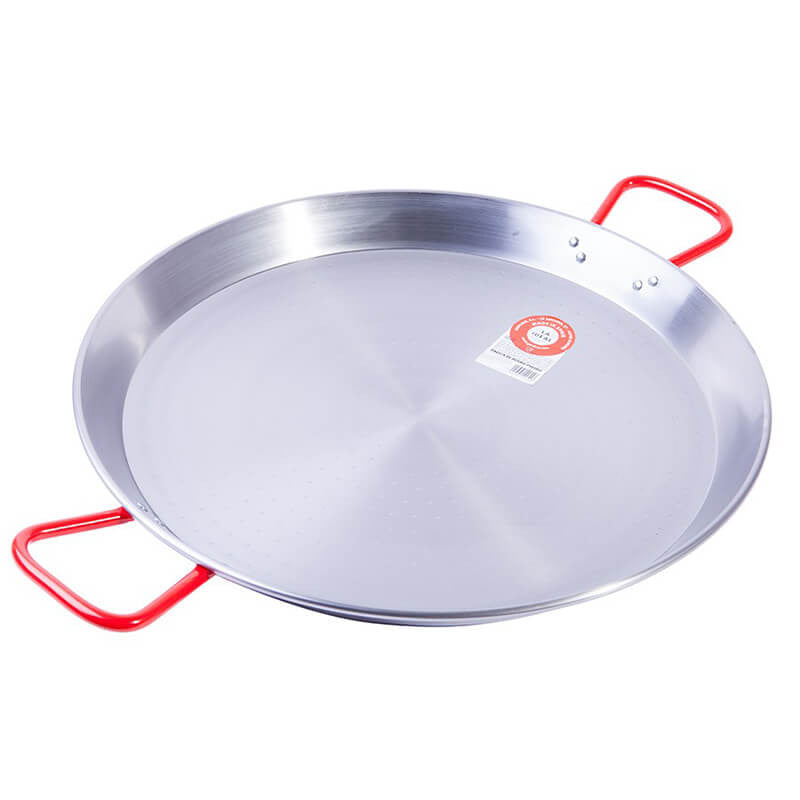 Polished Steel Paella Pan, for 2-3 people