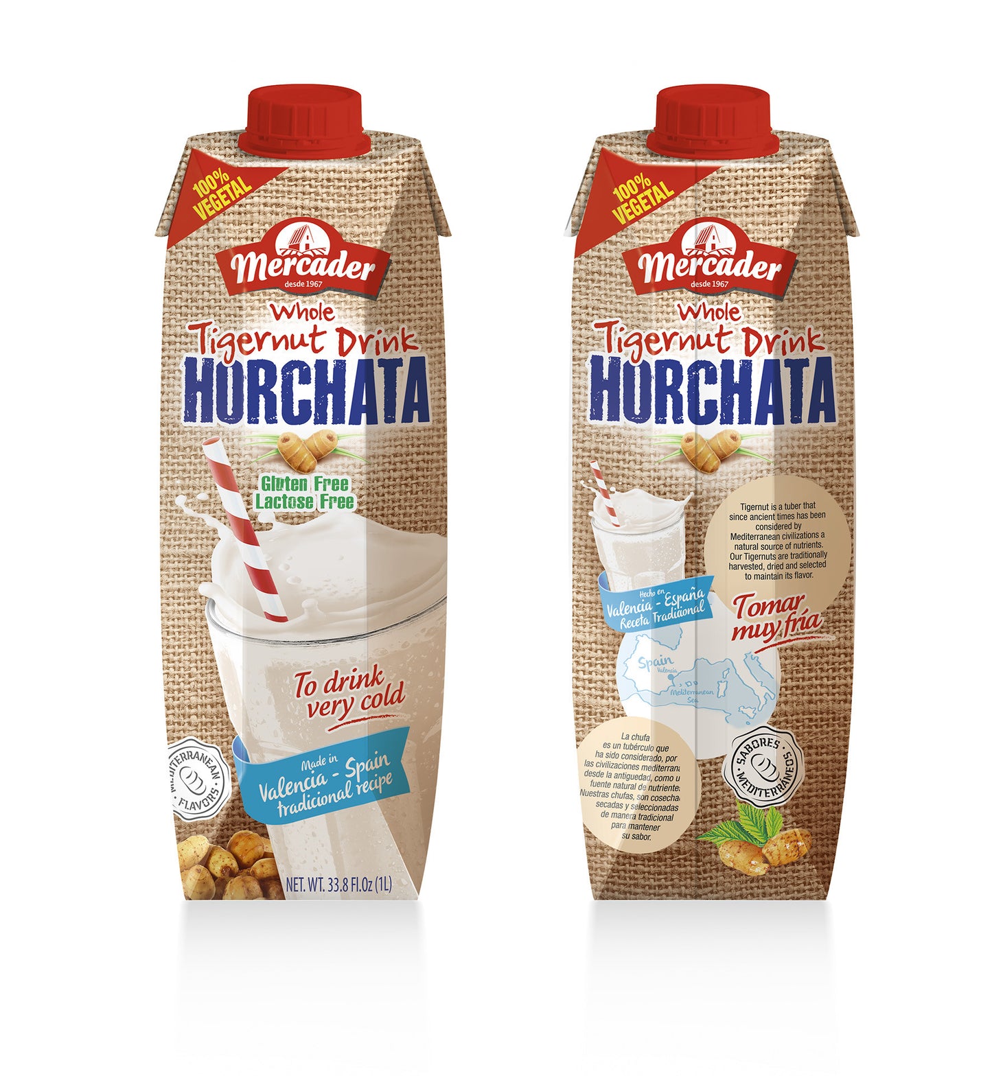 Valencian Horchata front and back