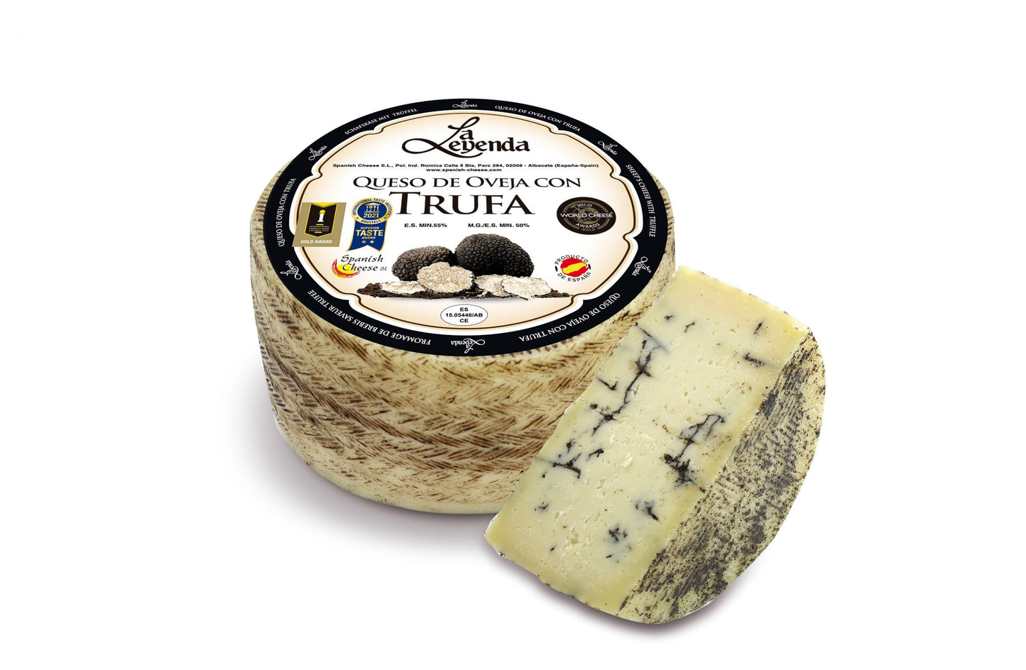 Sheep Cheese Cured with Black Truffle, 3kg