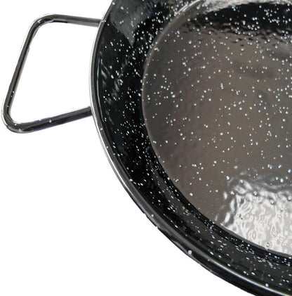 Enamelled Steel Paella Pan, 30cm