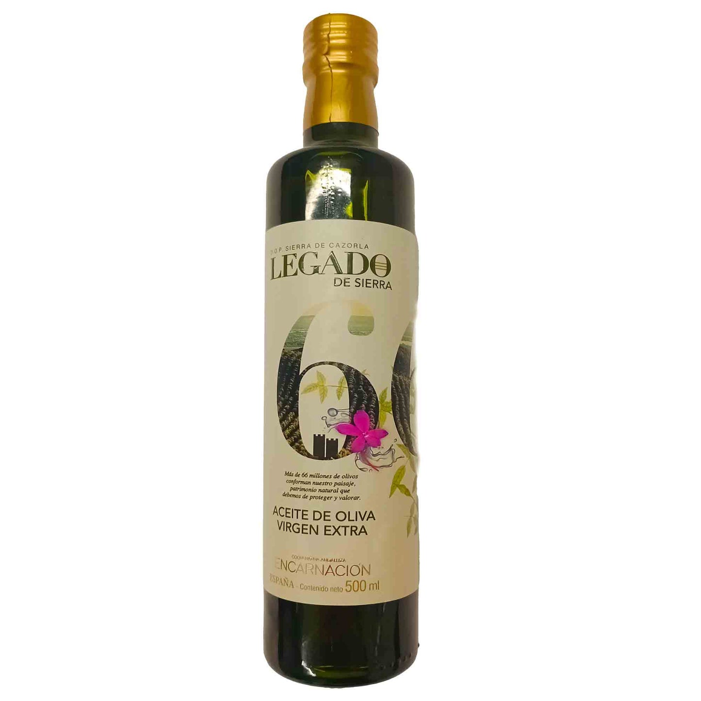 Picual Extra Virgin Olive Oil, Legado de Sierra D.O.P., 500ml