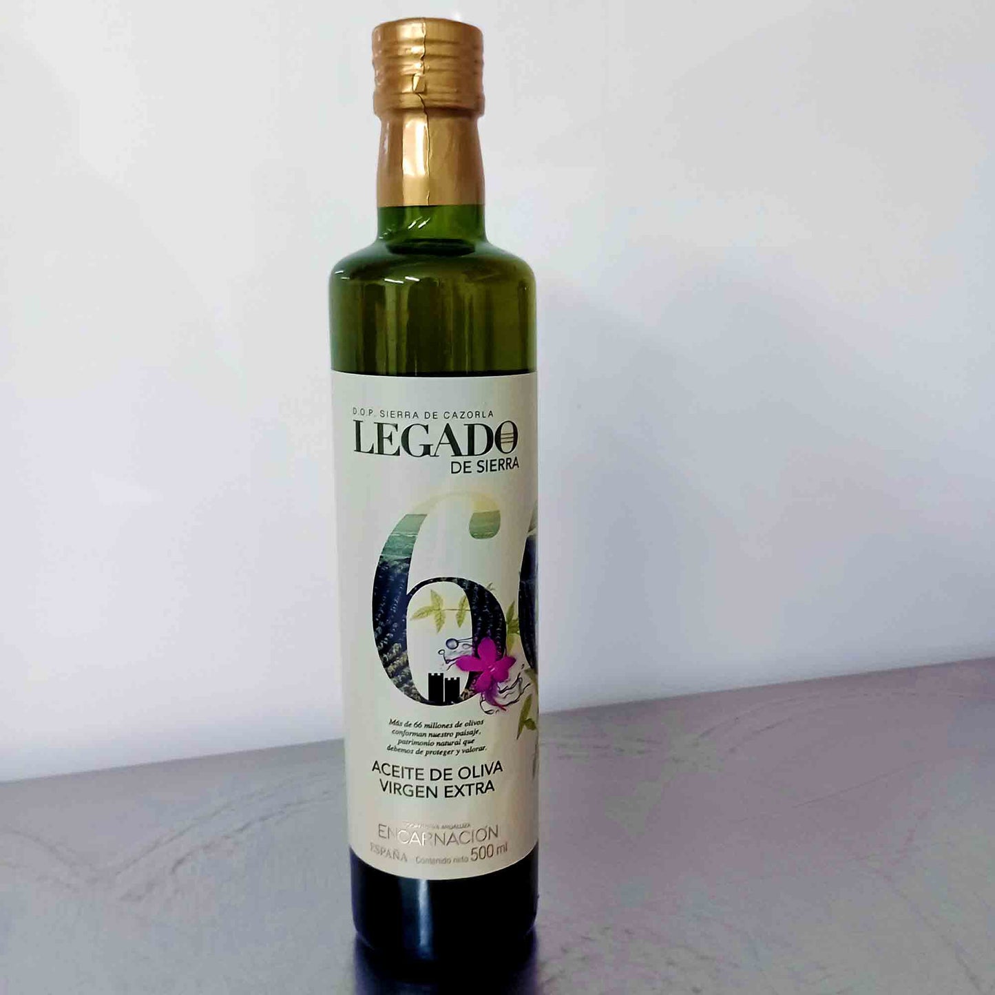 Picual Extra Virgin Olive Oil, Legado de Sierra D.O.P., 500ml