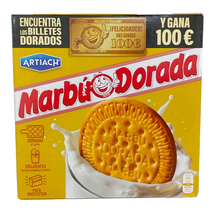 Marbu Dorada Cookies Maria Galletas Delicious SPANISH TEA Biscuits 600g - ARTIACH