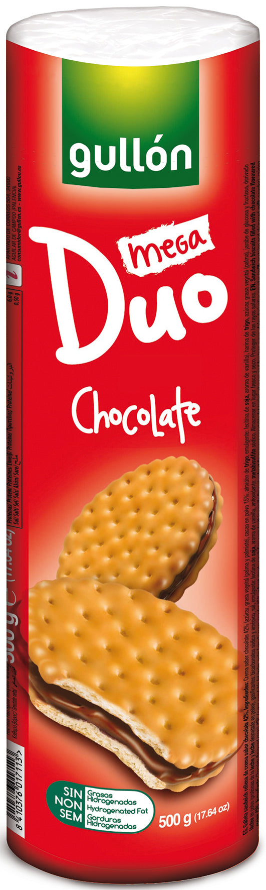 Gullón Mega Duo Chocolate Biscuits – 500g