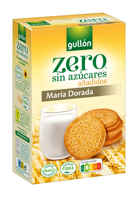 Gullón Zero María Dorada Classic Spanish Biscuits Sugar Free 400g